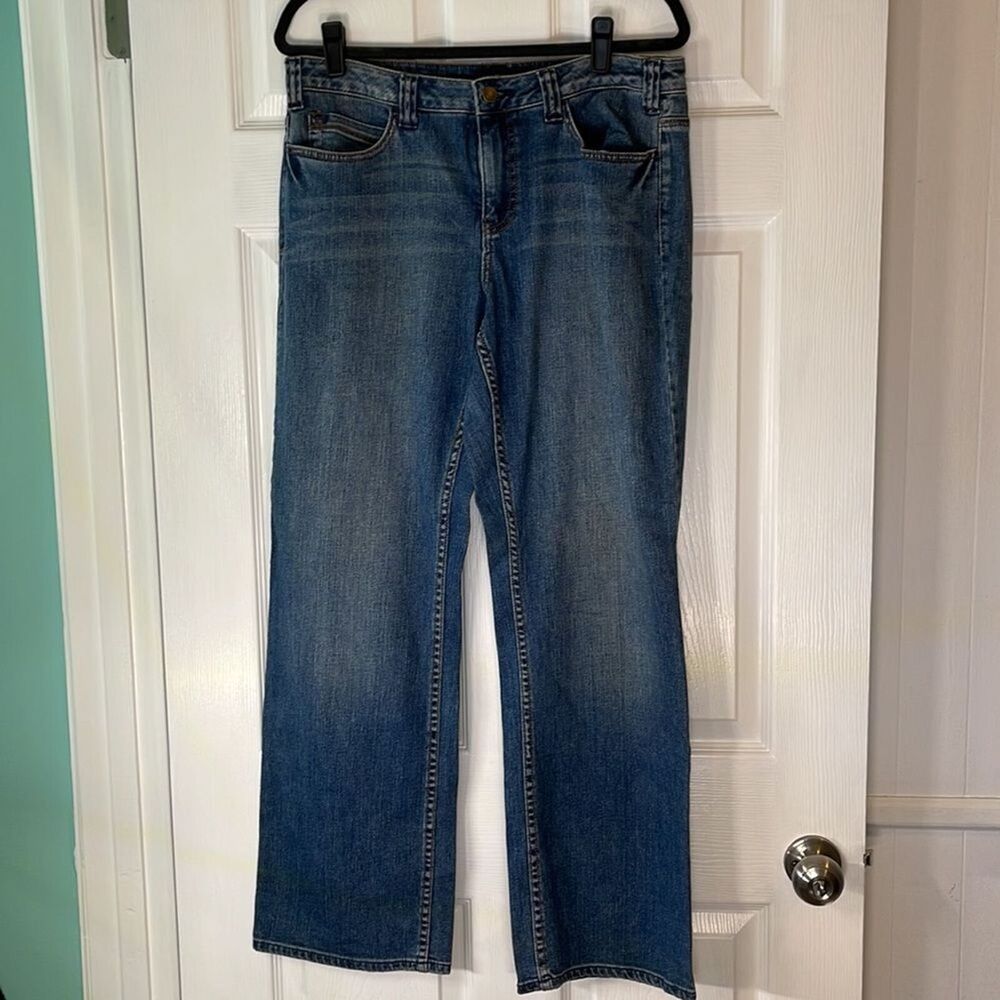 Lane Bryant Women Jeans 14 Straight Leg Classic Stretch Denim Average Length NWT
